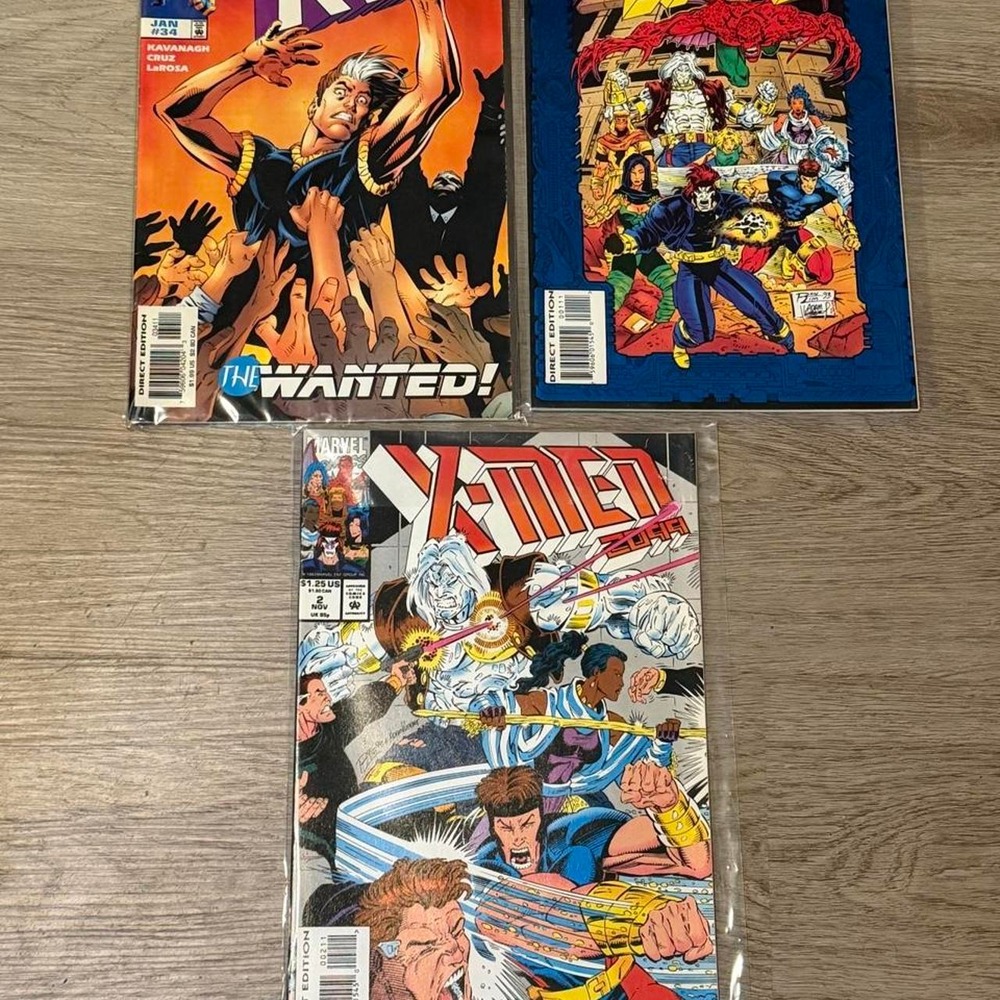 X-Men 1992 #34, 35, 36 comic book lot
